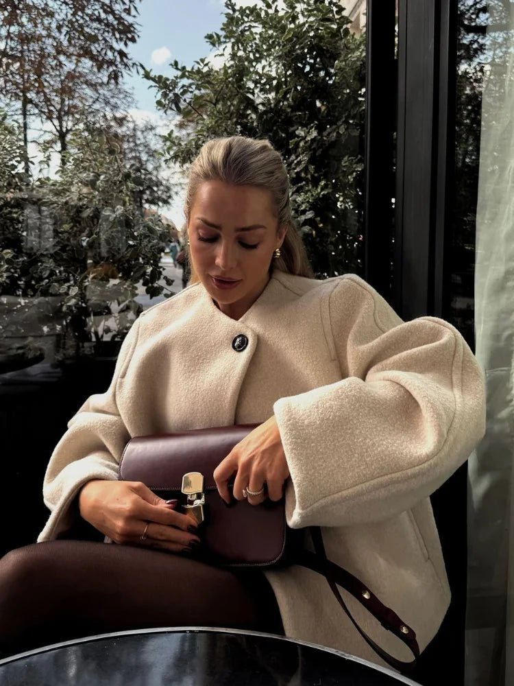 Adrita One Button Coat