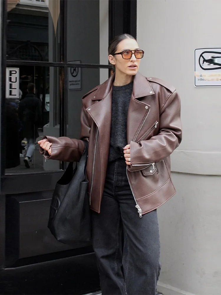 Darcy Zip-Up Lapel Jacket