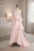 Daria Layered Ruffle Maxi Dress