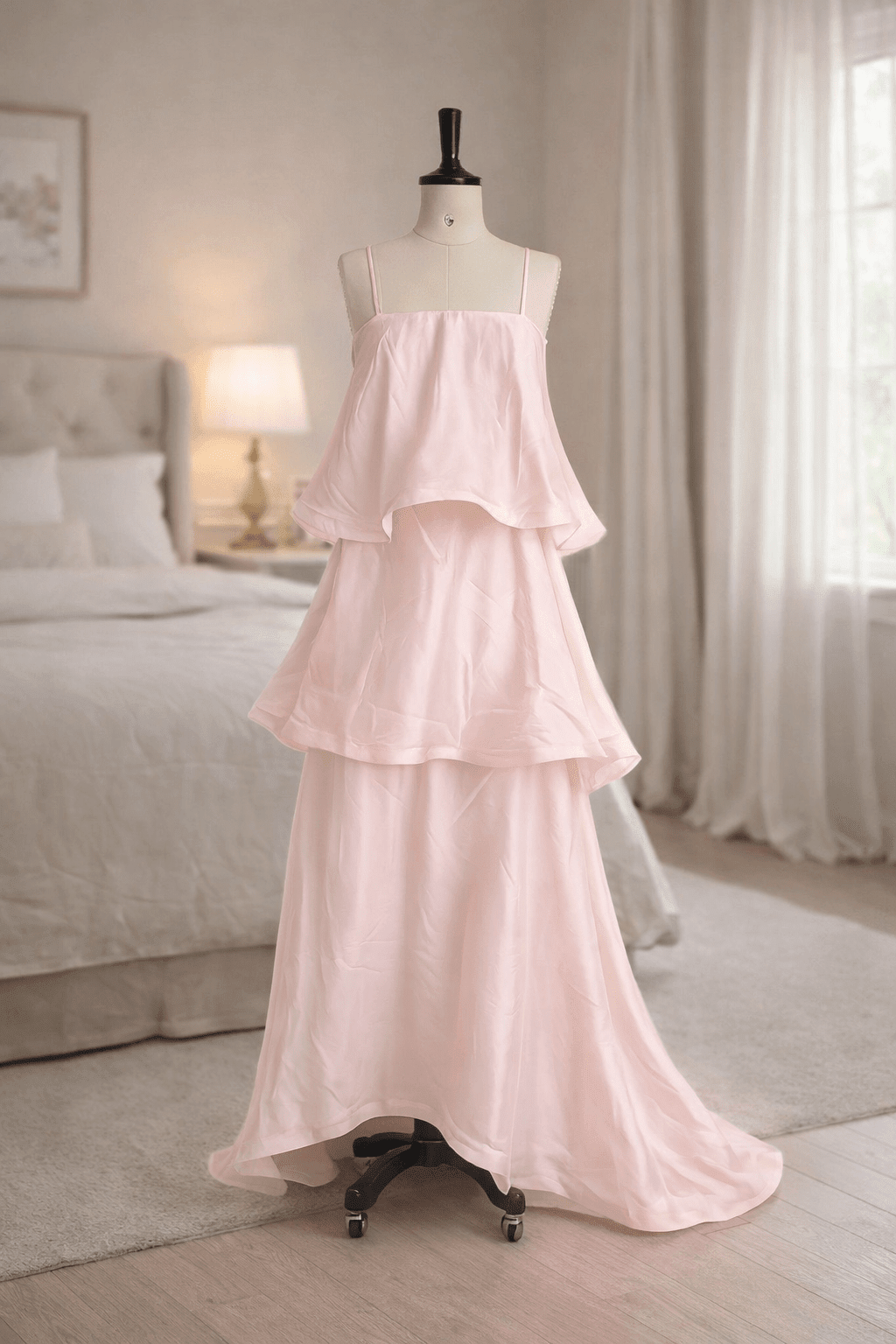 Daria Layered Ruffle Maxi Dress