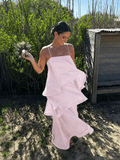 Daria Layered Ruffle Maxi Dress