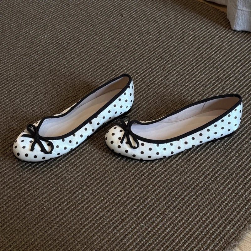 Aelita Polka Dot Ballet Flats