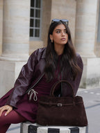 Iona Burgundy Womens Skirt
