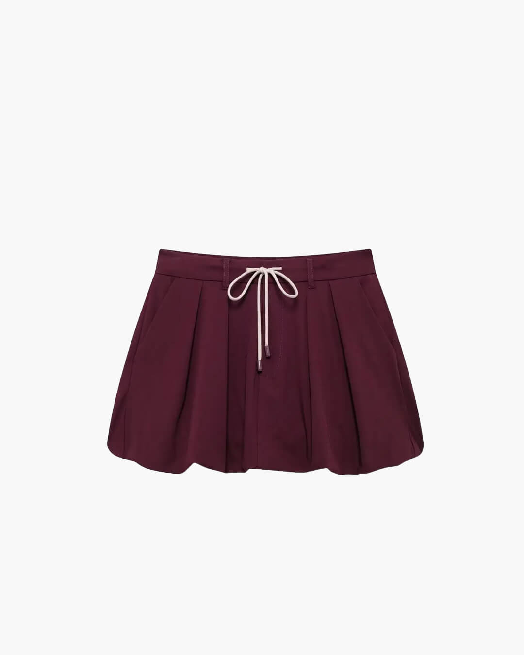 Iona Burgundy Womens Skirt
