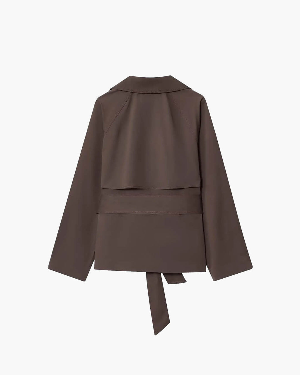 Dianna Belted Short Trench Coat