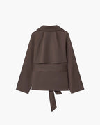 Dianna Belted Short Trench Coat