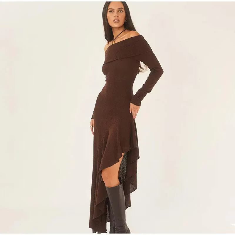Jasmin Ruffle Maxi Dress