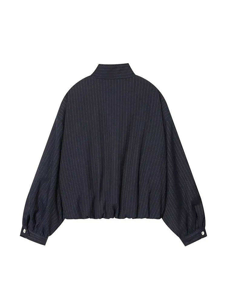 Mia Striped Button Jacket
