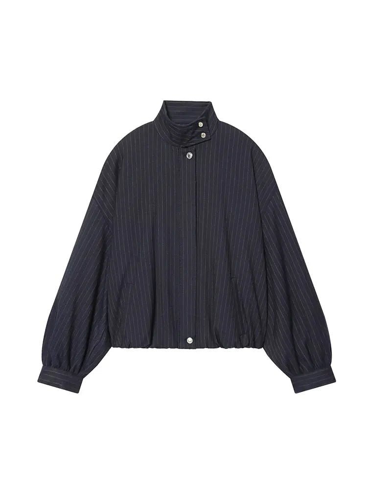 Mia Striped Button Jacket