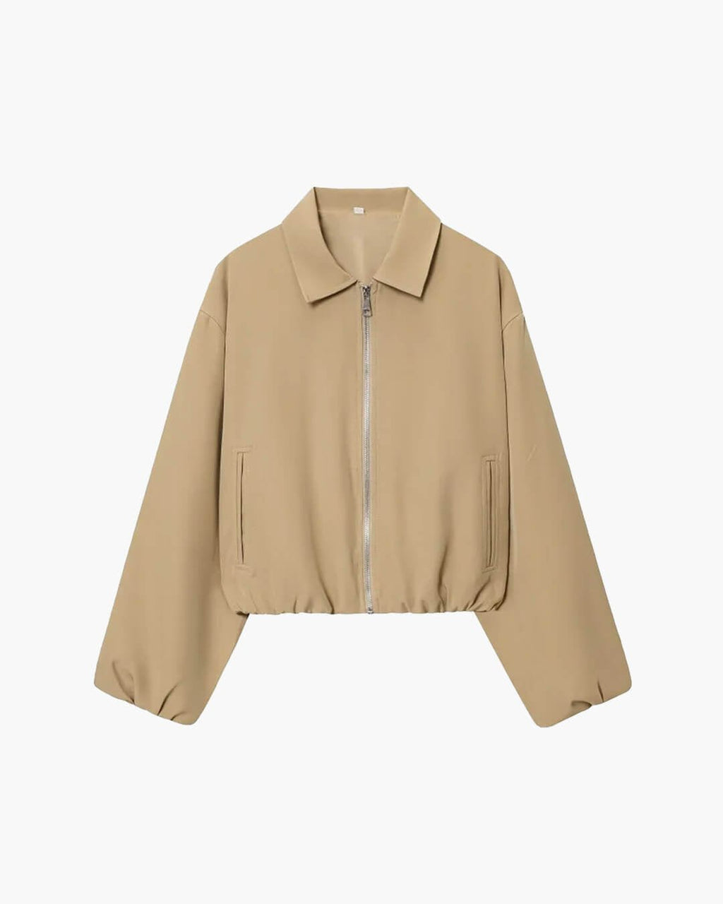 Ellaria Puff Sleeve Bomber Jacket