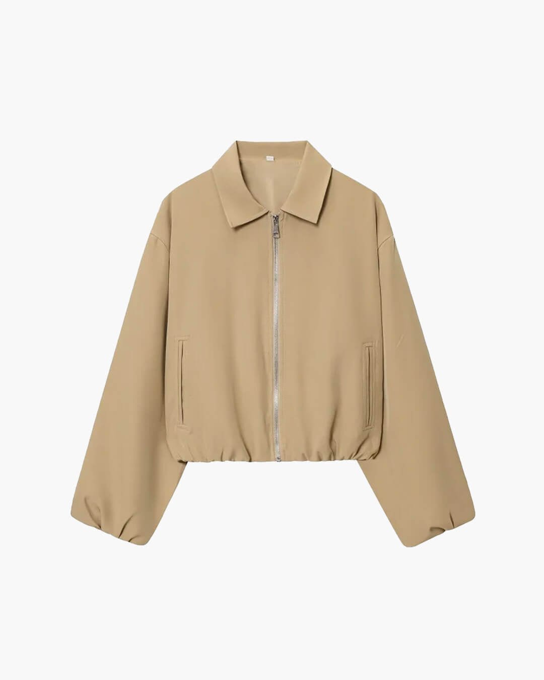 Ellaria Puff Sleeve Bomber Jacket