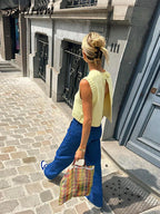 Emelia Open-Back Knit Tank