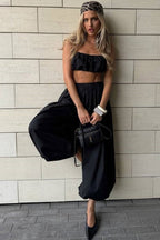 Fenella Elastic Waist Baggy Pants