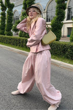 Fenella Elastic Waist Baggy Pants