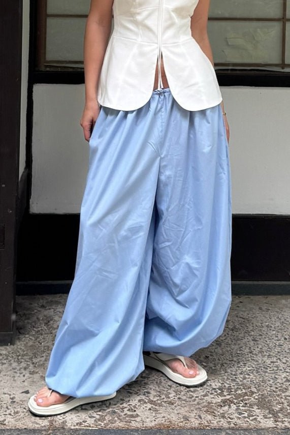 Fenella Elastic Waist Baggy Pants