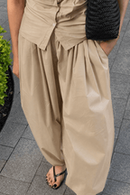 Fenella Elastic Waist Baggy Pants