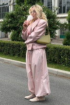 Fenella Elastic Waist Baggy Pants