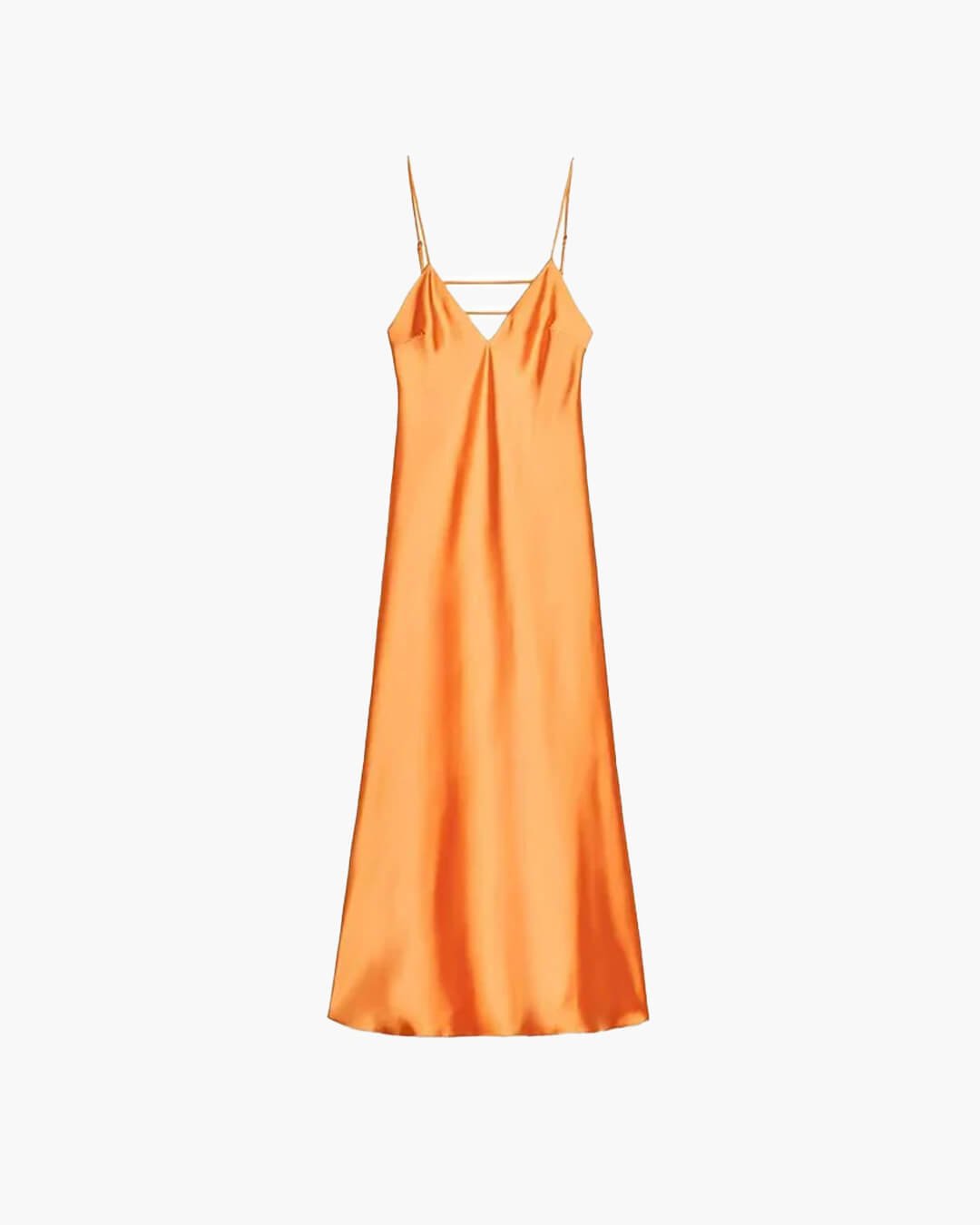 Fiora Satin Backless Maxi Dress