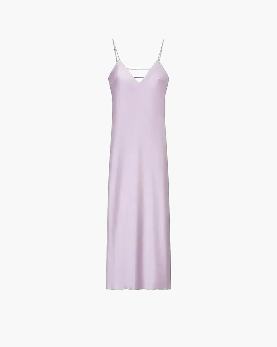 Fiora Satin Backless Maxi Dress
