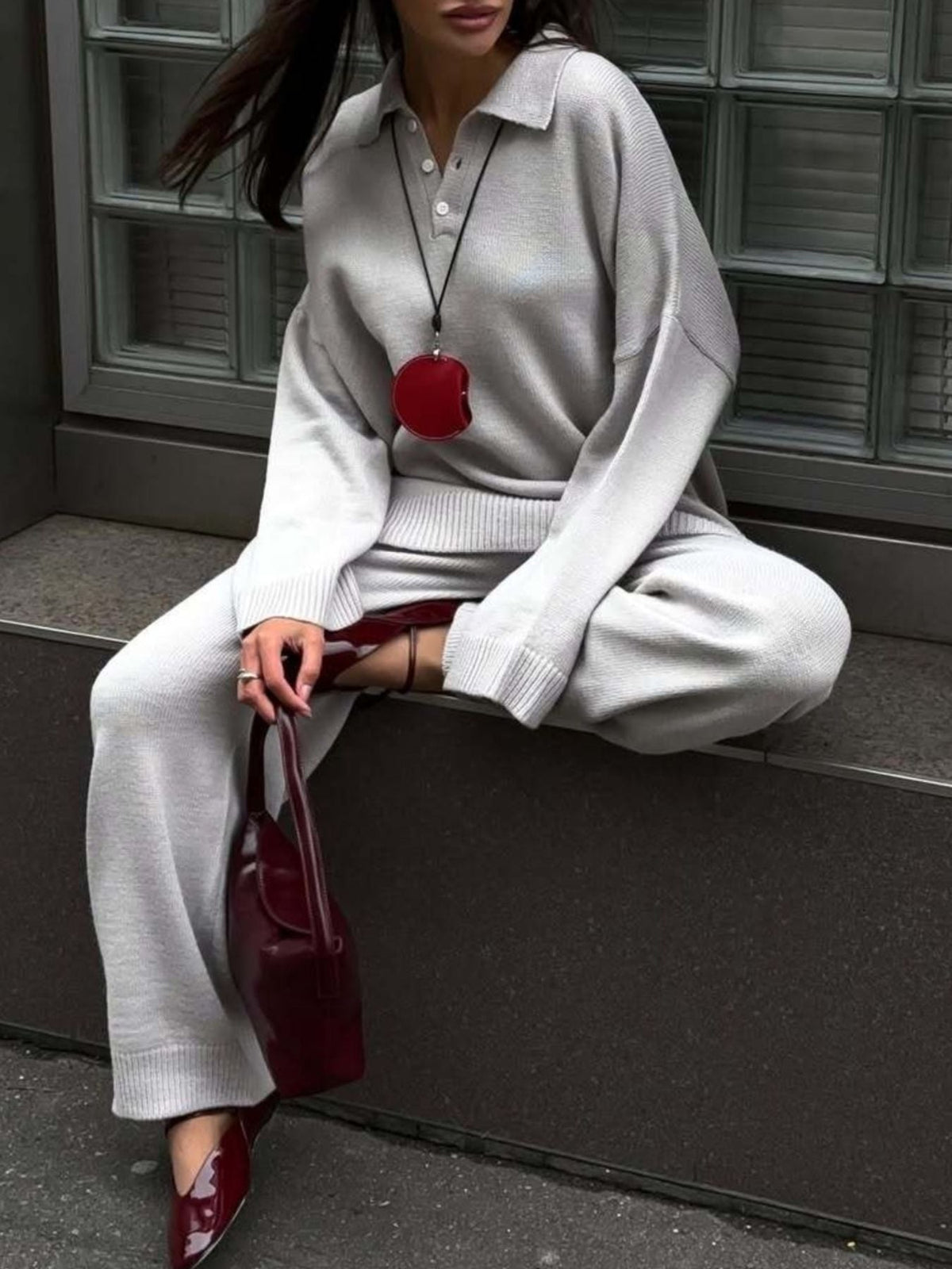 Hanna Knit Loungewear Set