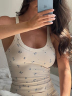 Frida Floral Tank Pajama Set
