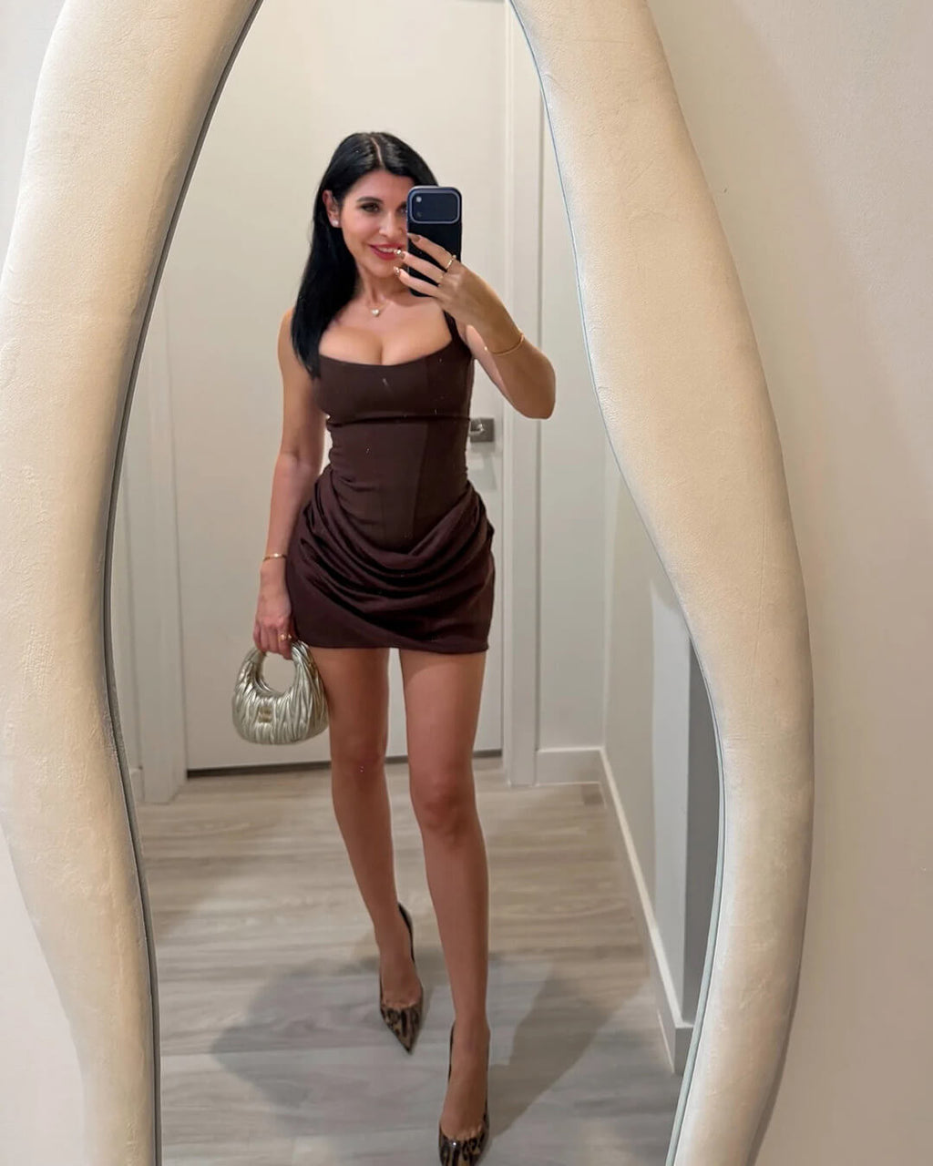 Gaea Sleeveless Mini Dress
