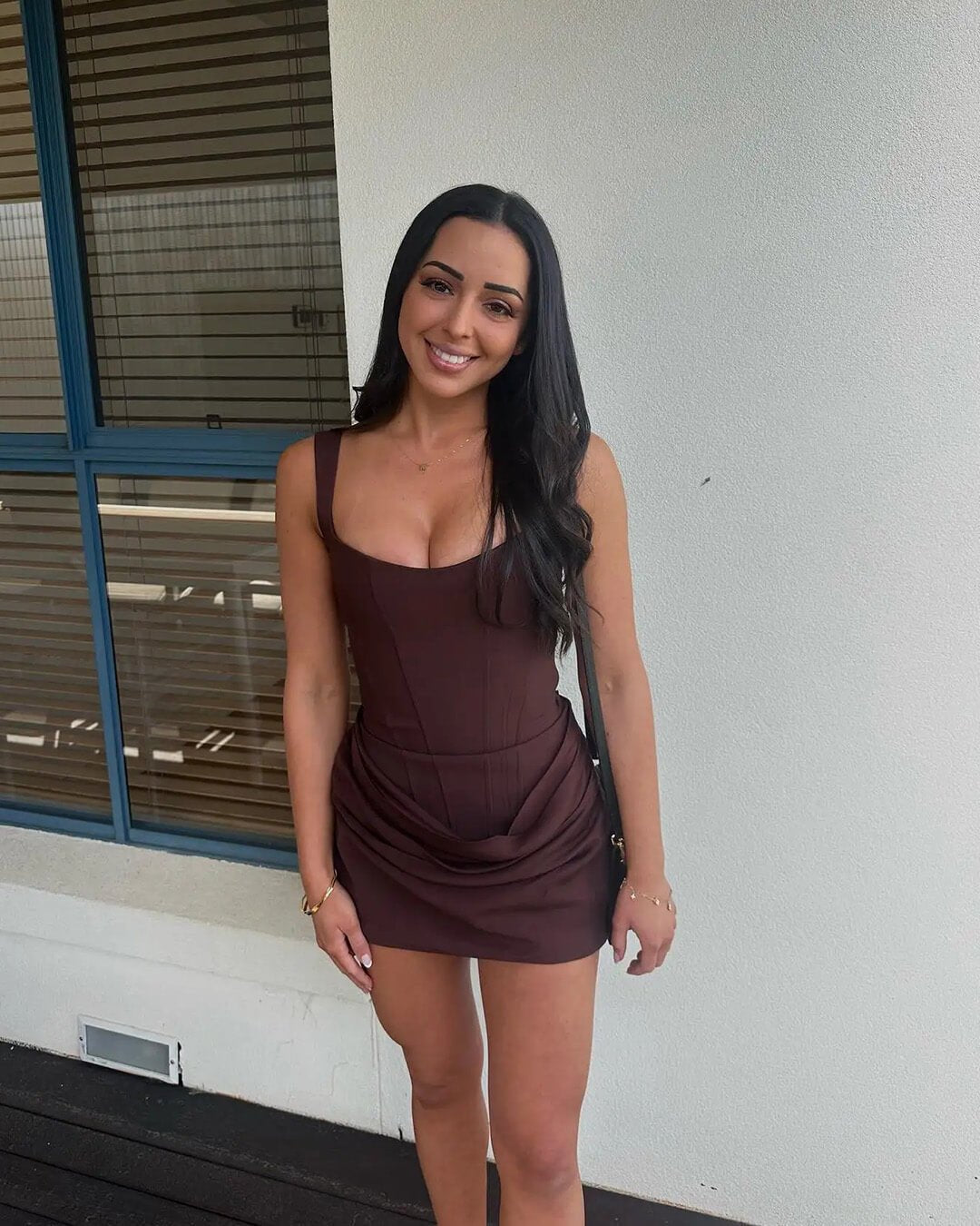 Gaea Sleeveless Mini Dress