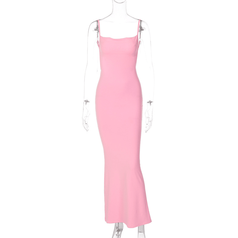 Genna V Neck Strap Maxi Dress