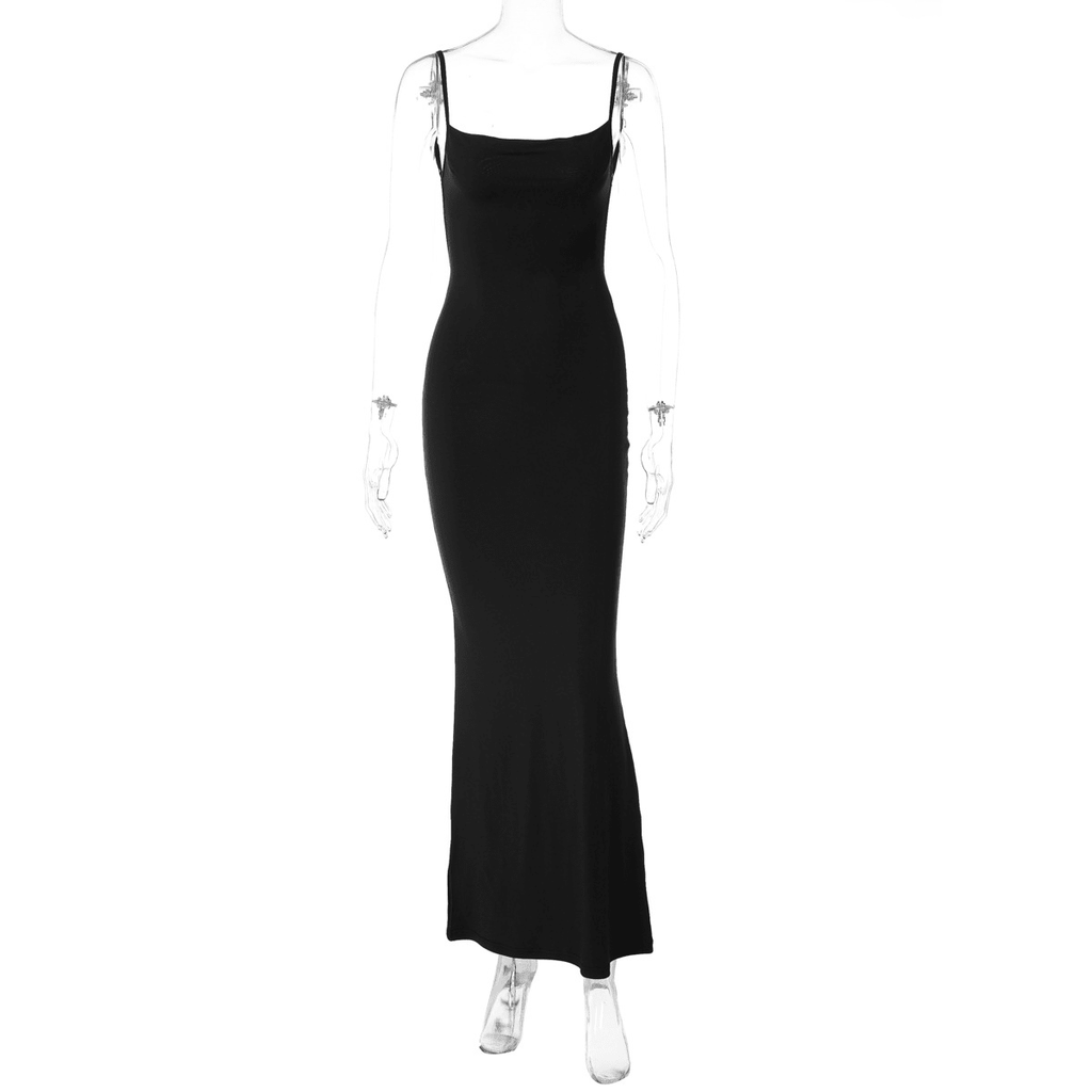 Genna V Neck Strap Maxi Dress