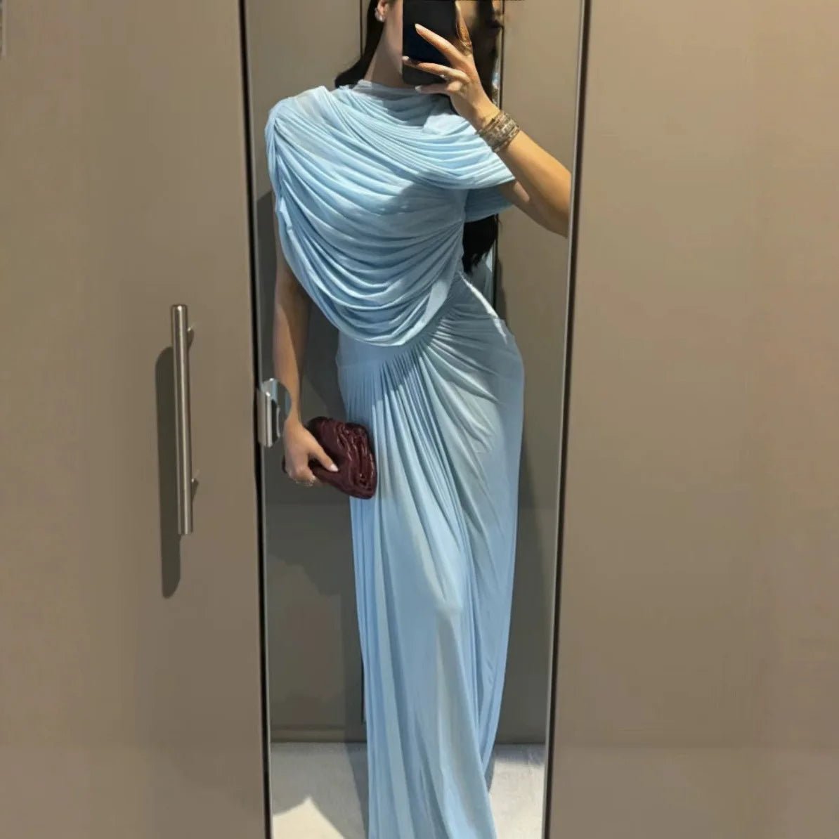 Hadley Mesh Bodycon Maxi Dress