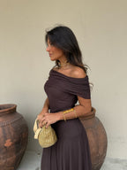 Hannah Mesh Maxi Dress
