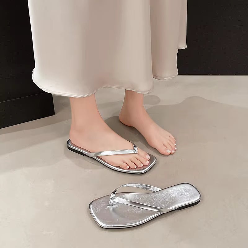 Ella Square-Toe Beach Sandal