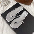 Ella Square-Toe Beach Sandal