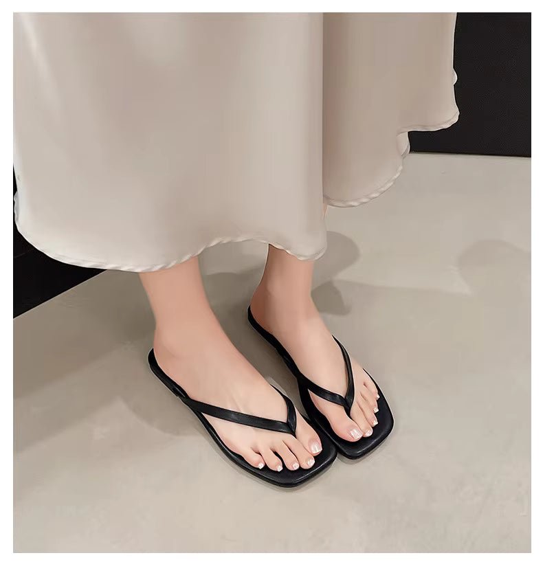 Ella Square-Toe Beach Sandal