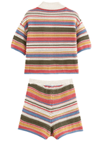 Angela Striped Crochet Co-ord Set