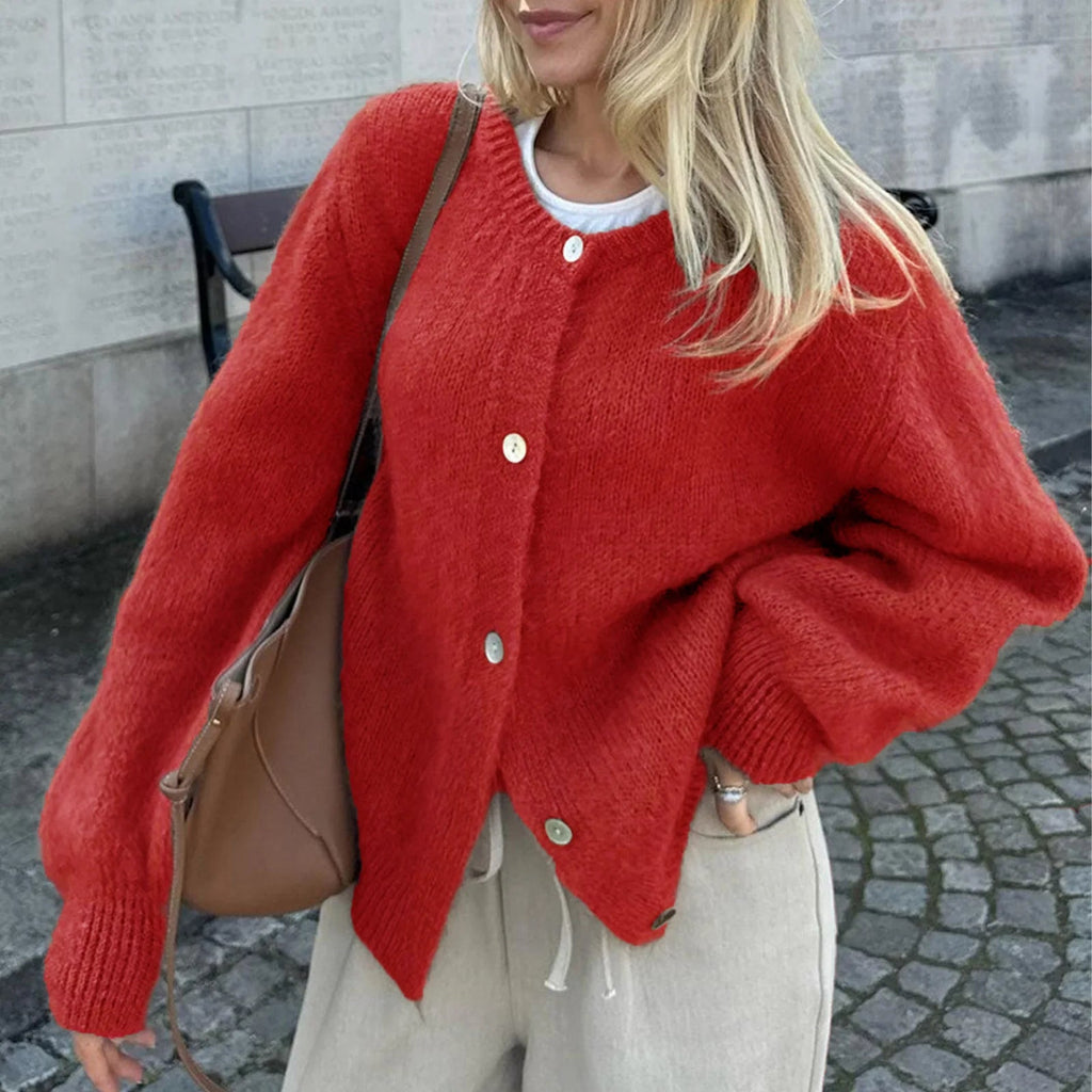 Aetida Fuzzy Knit Cardigan