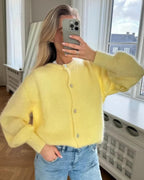 Aetida Fuzzy Knit Cardigan