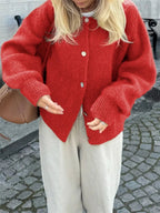 Aetida Fuzzy Knit Cardigan