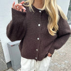 Aetida Fuzzy Knit Cardigan