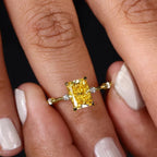 Aetosa Square Zirconia Ring