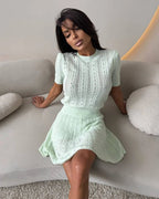 Jovie Two-Piece Skirt Suit Set