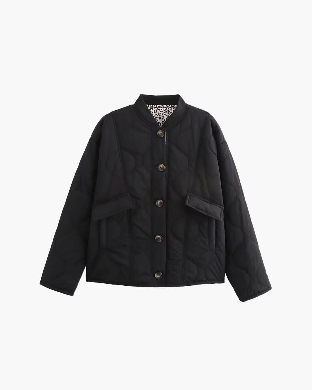 Agnes Quilted Bomber Jacket