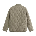 Agnes Quilted Bomber Jacket