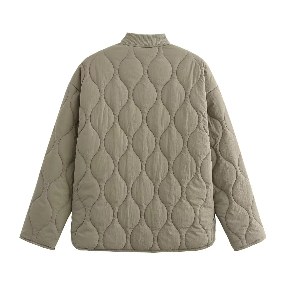 Agnes Quilted Bomber Jacket
