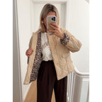 Agnes Quilted Bomber Jacket