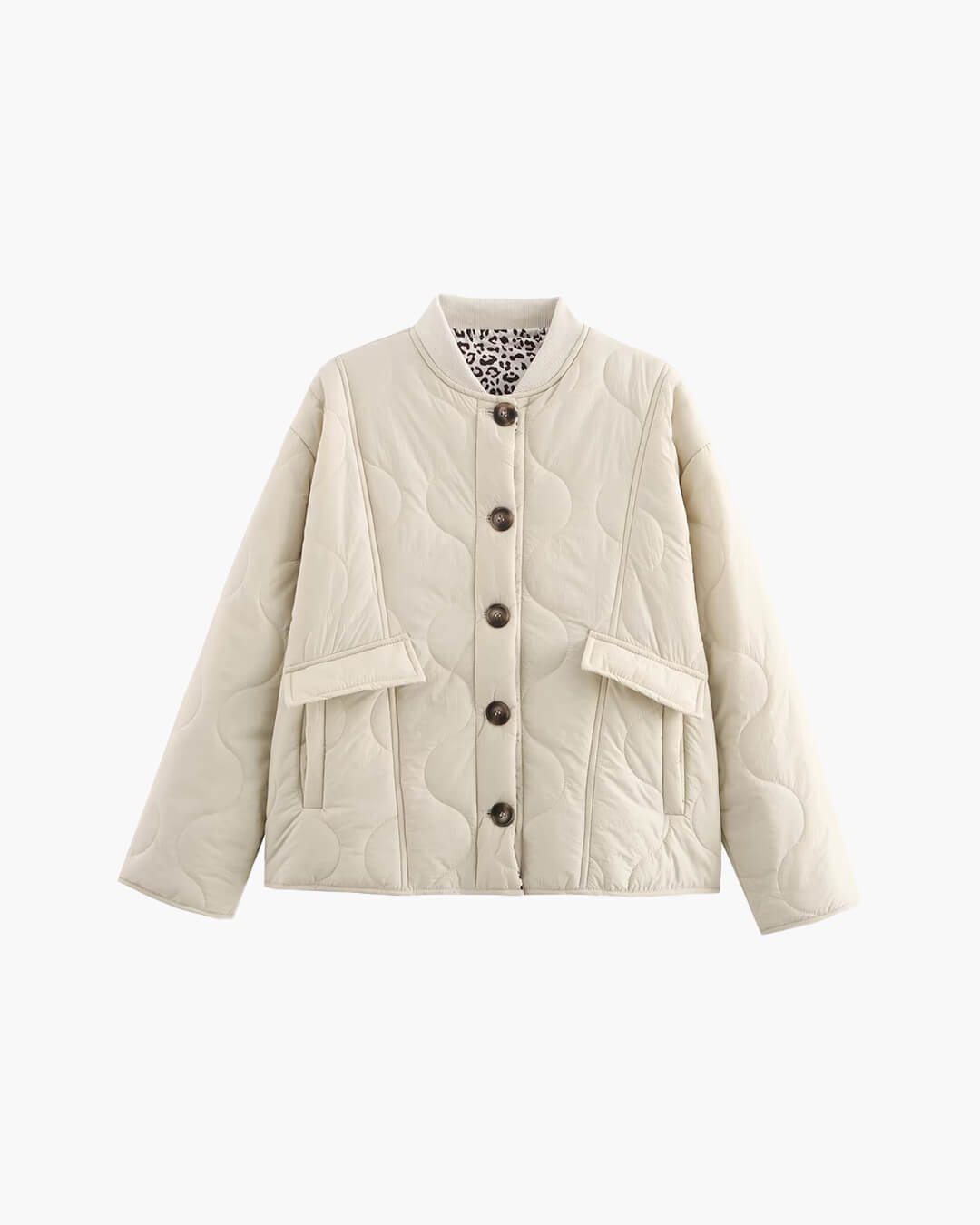 Agnes Quilted Bomber Jacket