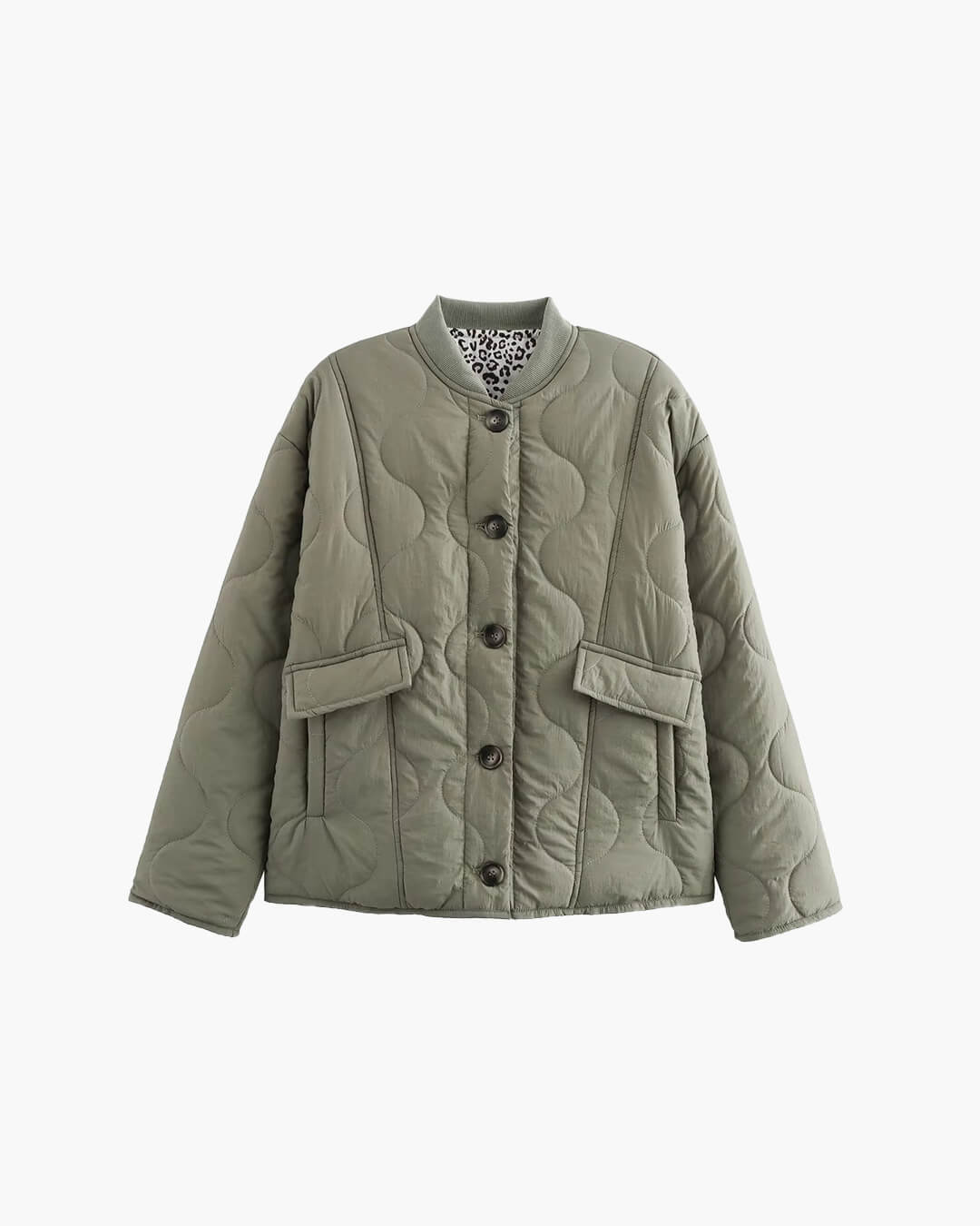 Agnes Quilted Bomber Jacket