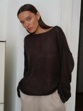 Katelyn Hollow Knit Sweater