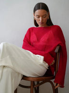 Katelyn Hollow Knit Sweater