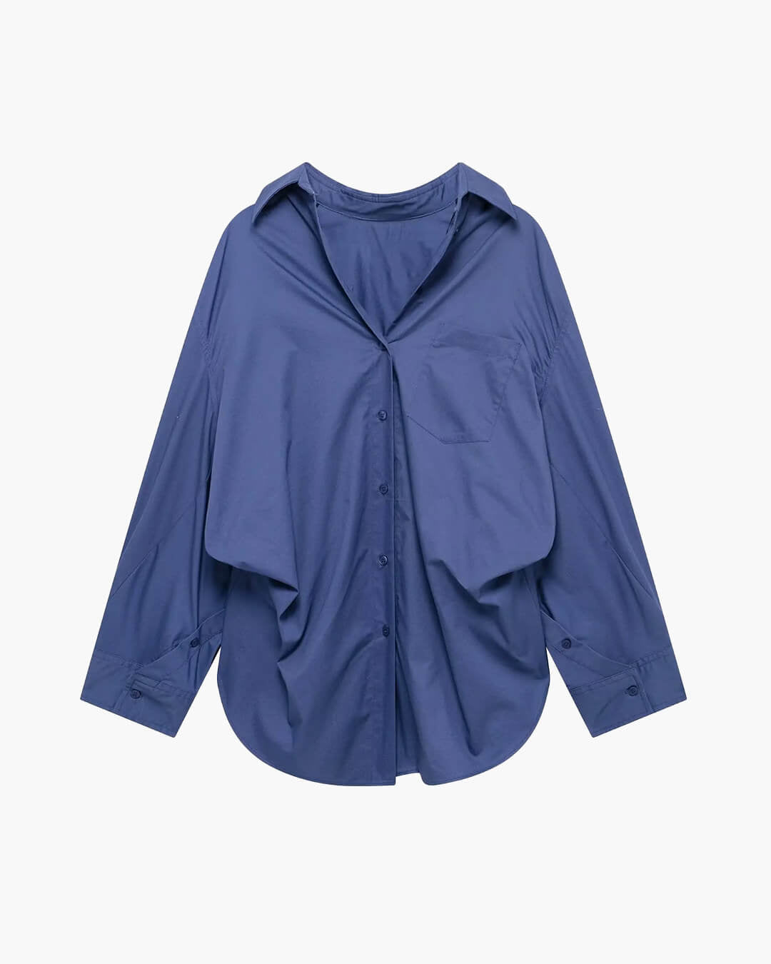 Kathy Bat Sleeve Striped Shirts